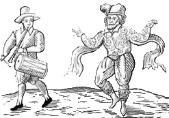 Pipe and Tabor Illustration